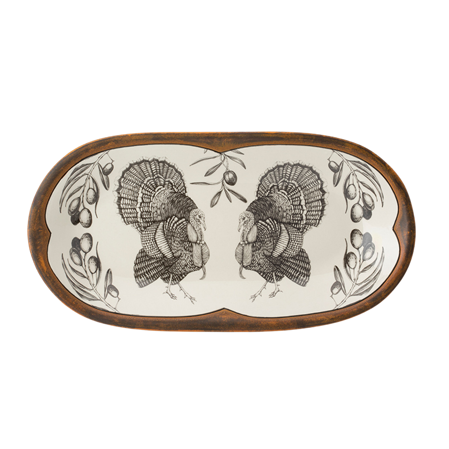 Turkey Rectangular Serving Dish