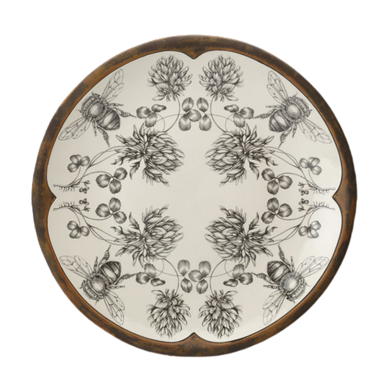 Honey Bee Large Round Platter