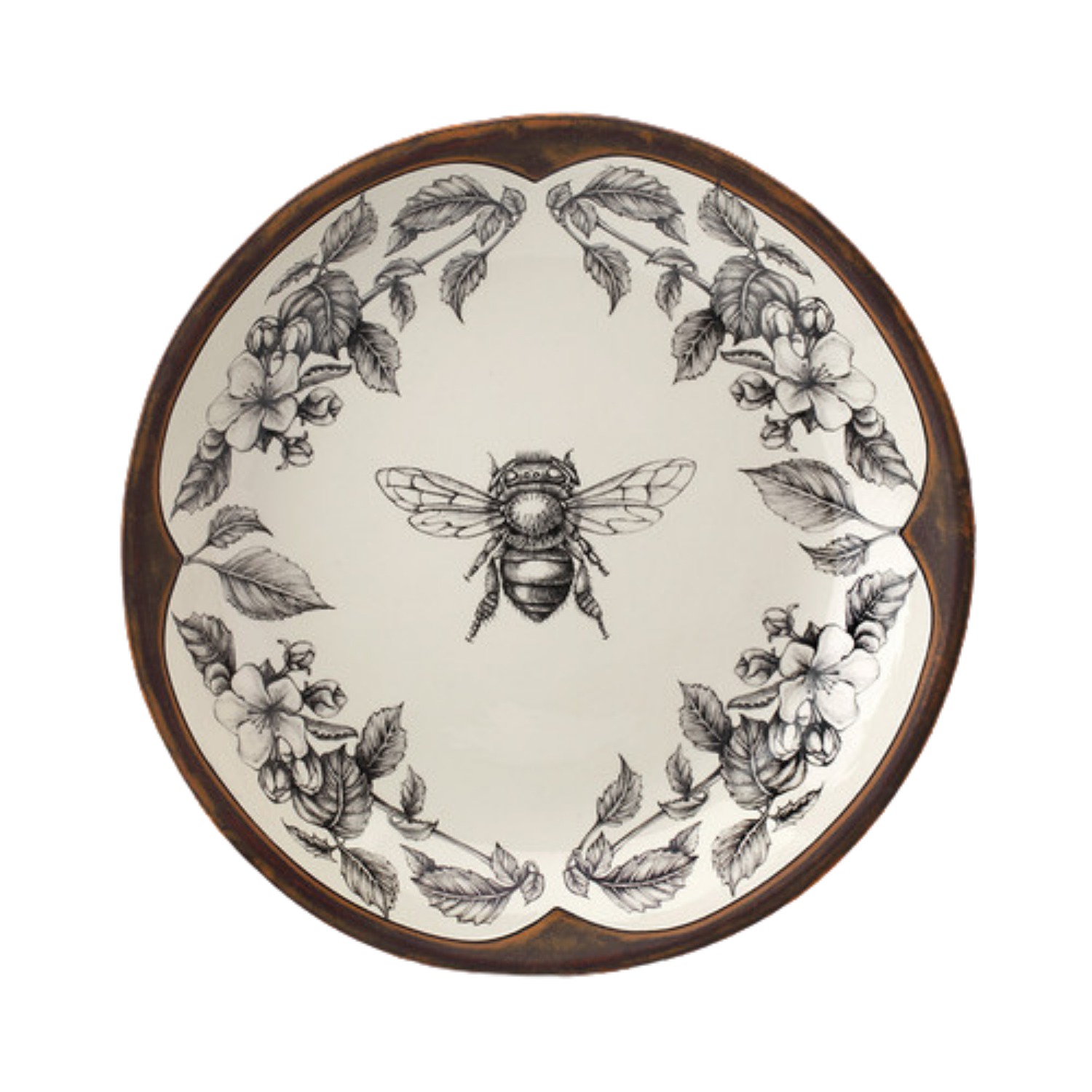 Honey Bee Small Round Platter
