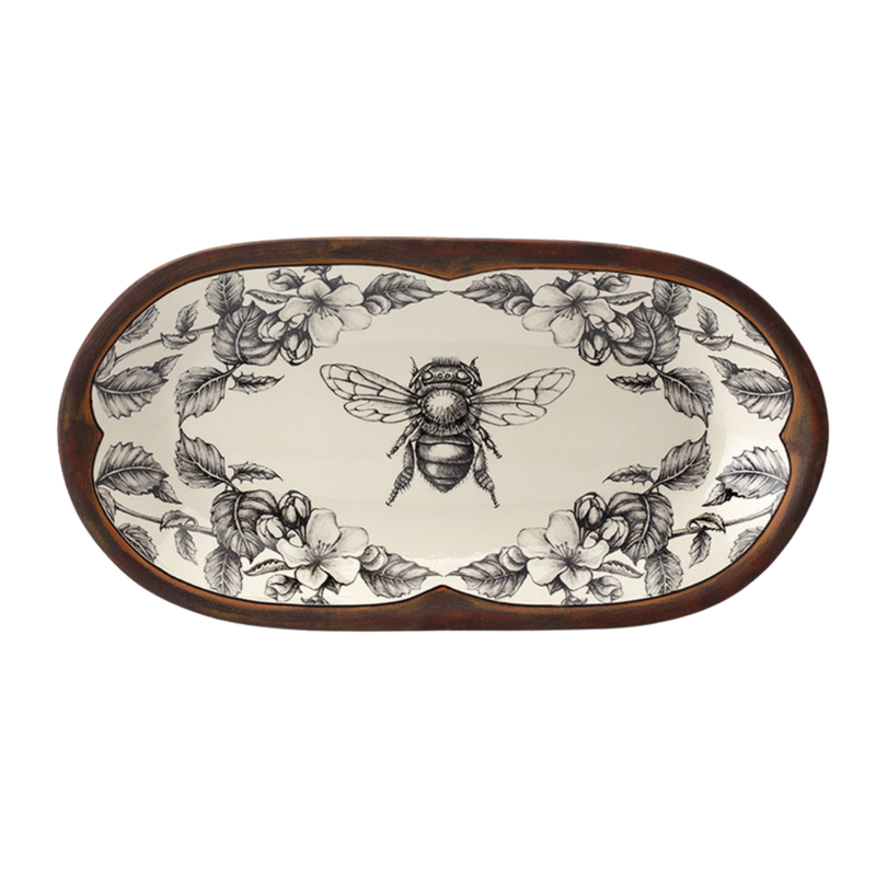 Honey Bee Rectangular Serving Dish