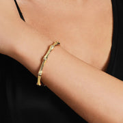 Bamboo Hinged Bangle