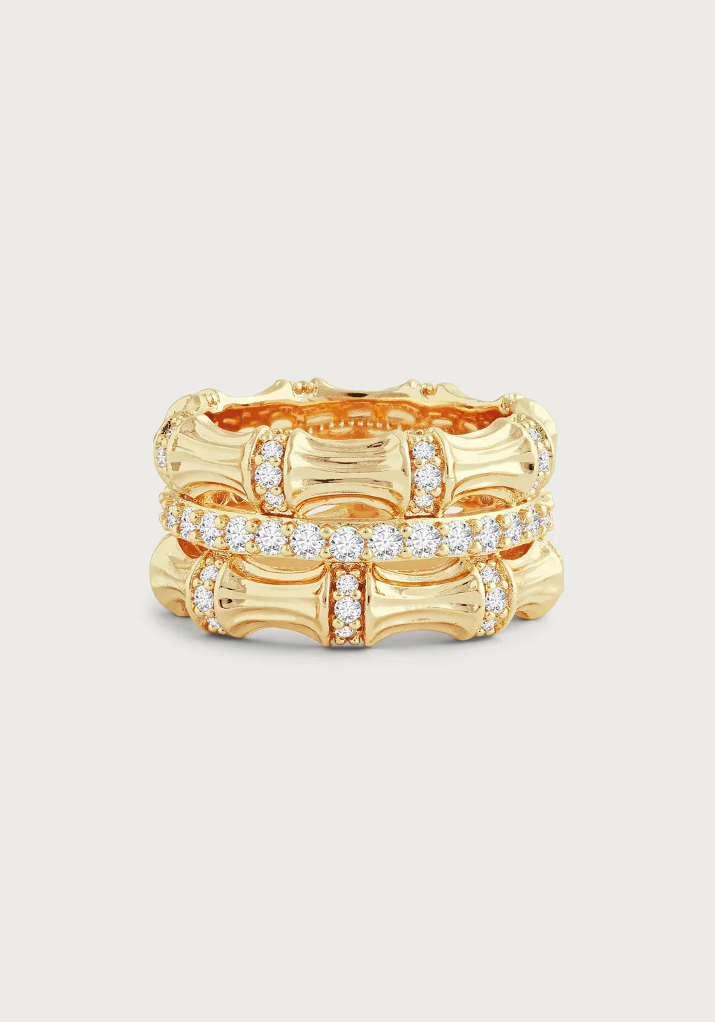 Bamboo Stacked Ring