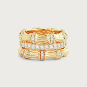 Bamboo Stacked Ring