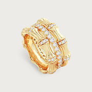 Bamboo Stacked Ring