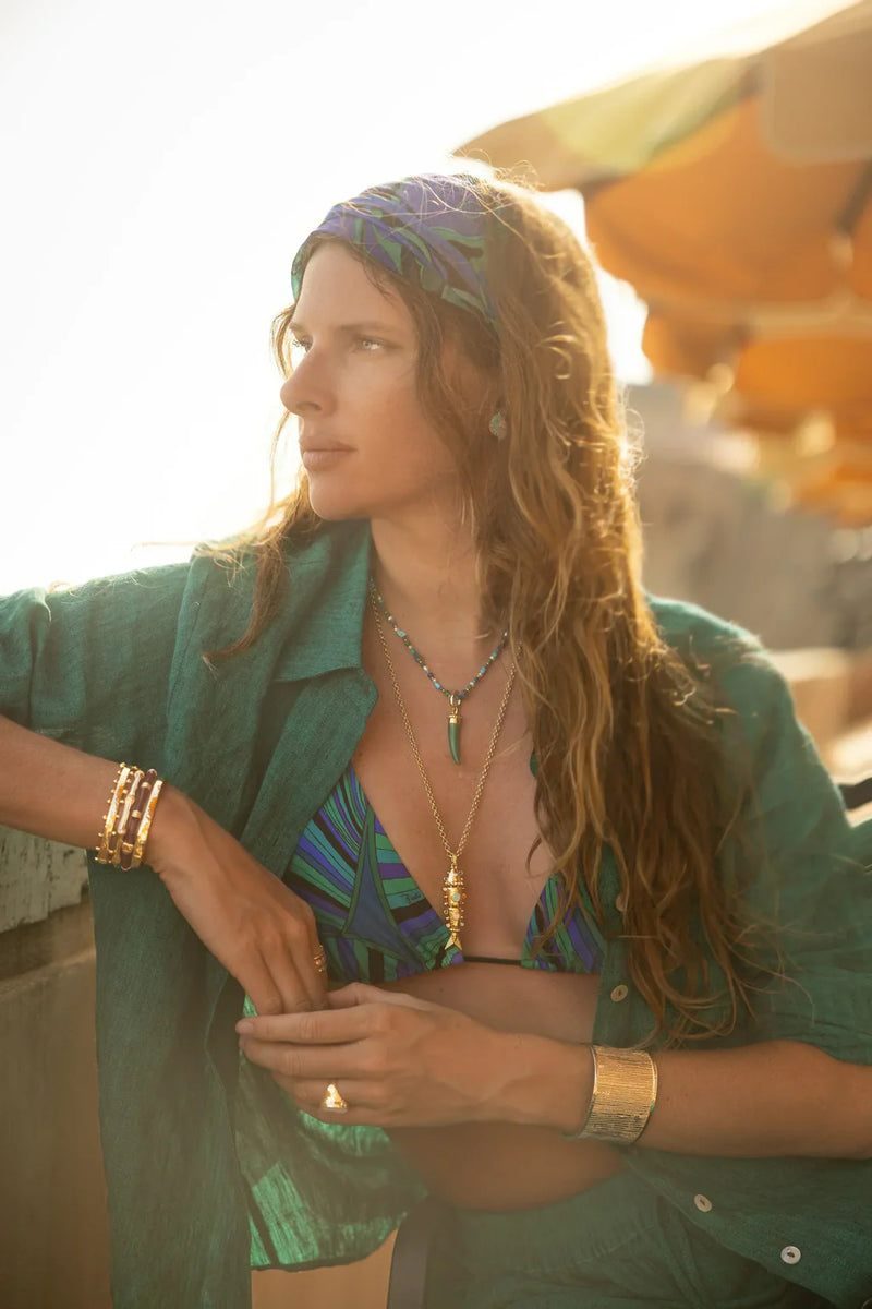 Milos Large Fish Charm