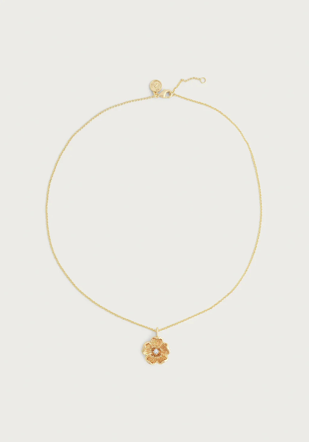 Wildflowers Gold Pendant Necklace