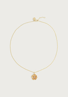 Wildflowers Gold Pendant Necklace