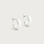 Farrier Huggie Hoop Earrings