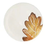 Autunno White Oak Leaf Canape Plate