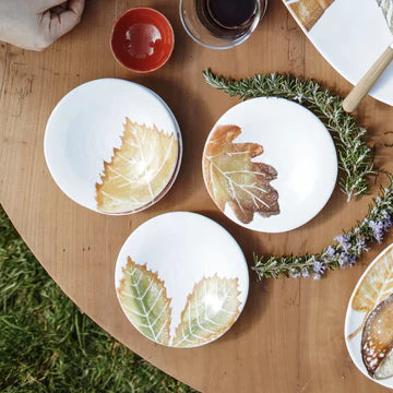 Autunno Maple Leaf Canape Plate