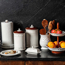 Berry & Thread 11.5" Canister with Wooden Lid