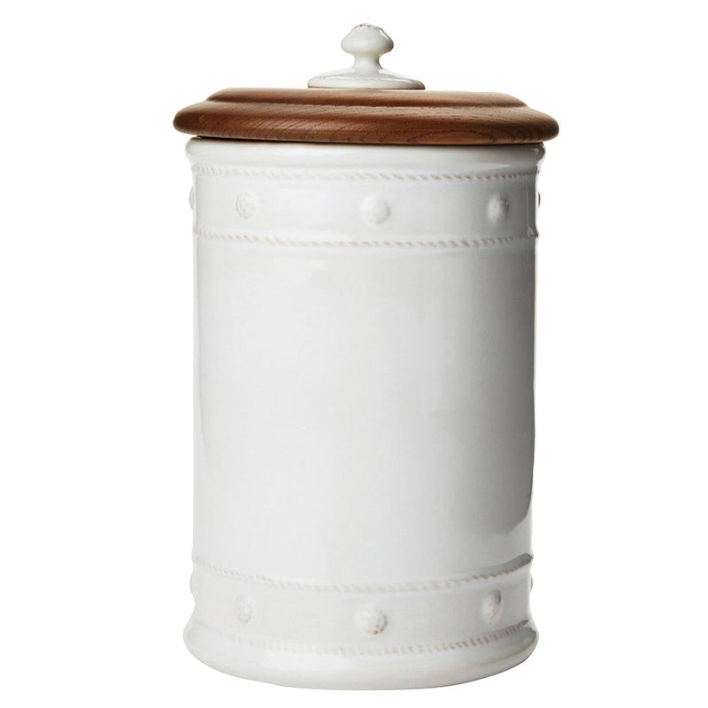 Berry & Thread 11.5" Canister with Wooden Lid