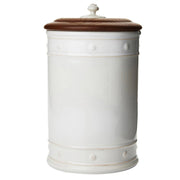 Berry & Thread 13" Canister with Wooden Lid