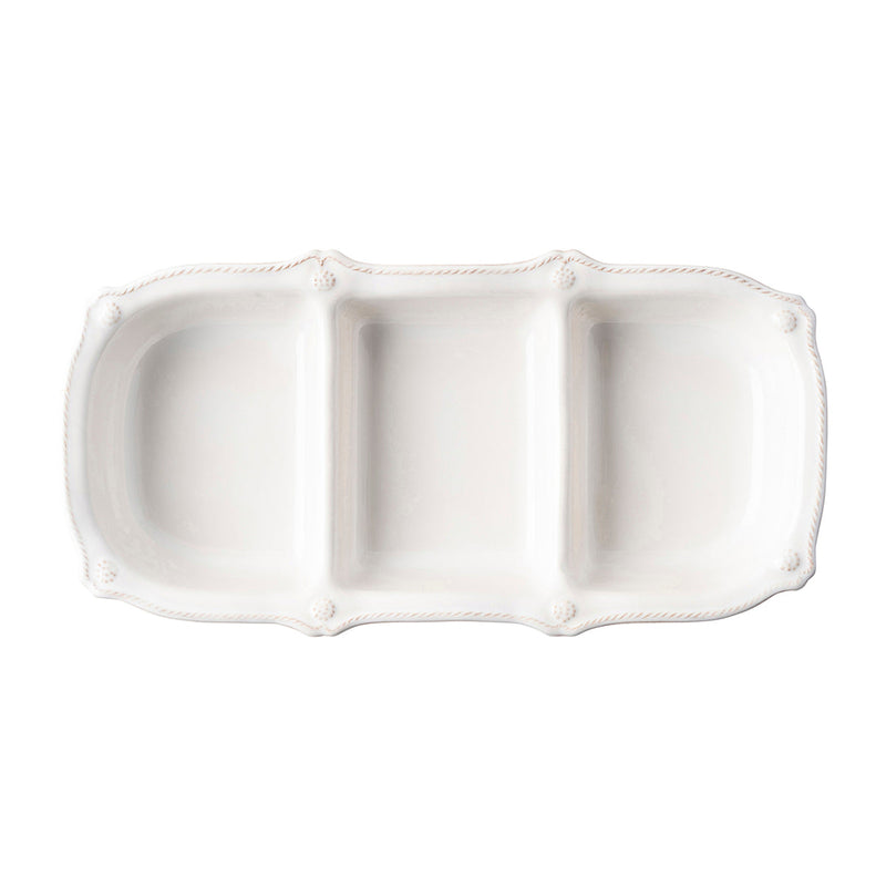 Berry & Thread 14" Triple Section Server