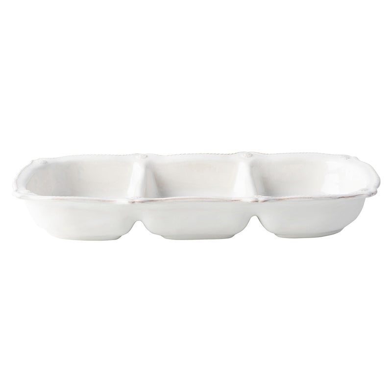 Berry & Thread 14" Triple Section Server