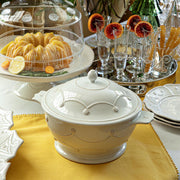 Berry & Thread Casserole with Lid