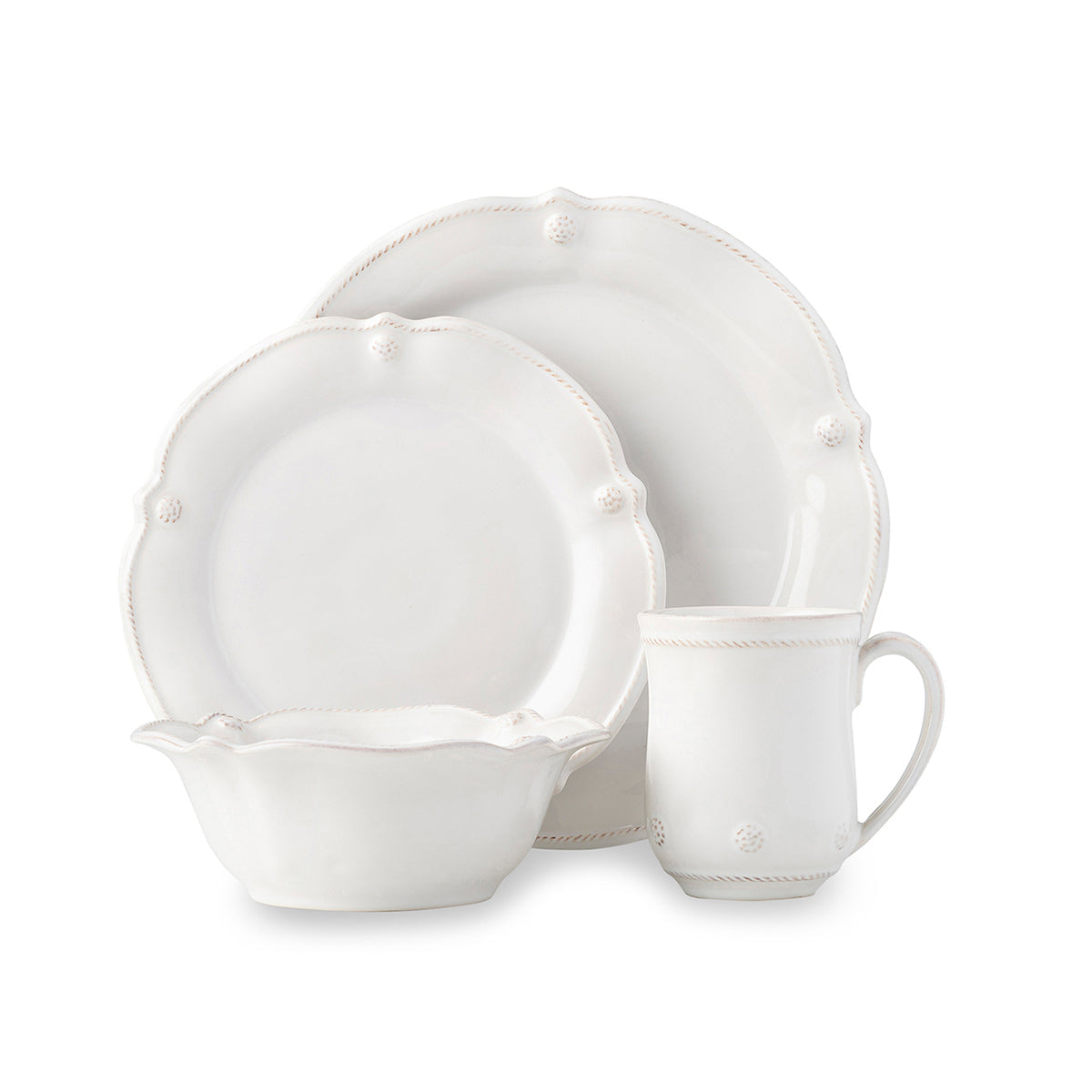 Berry & Thread Flared Place Setting