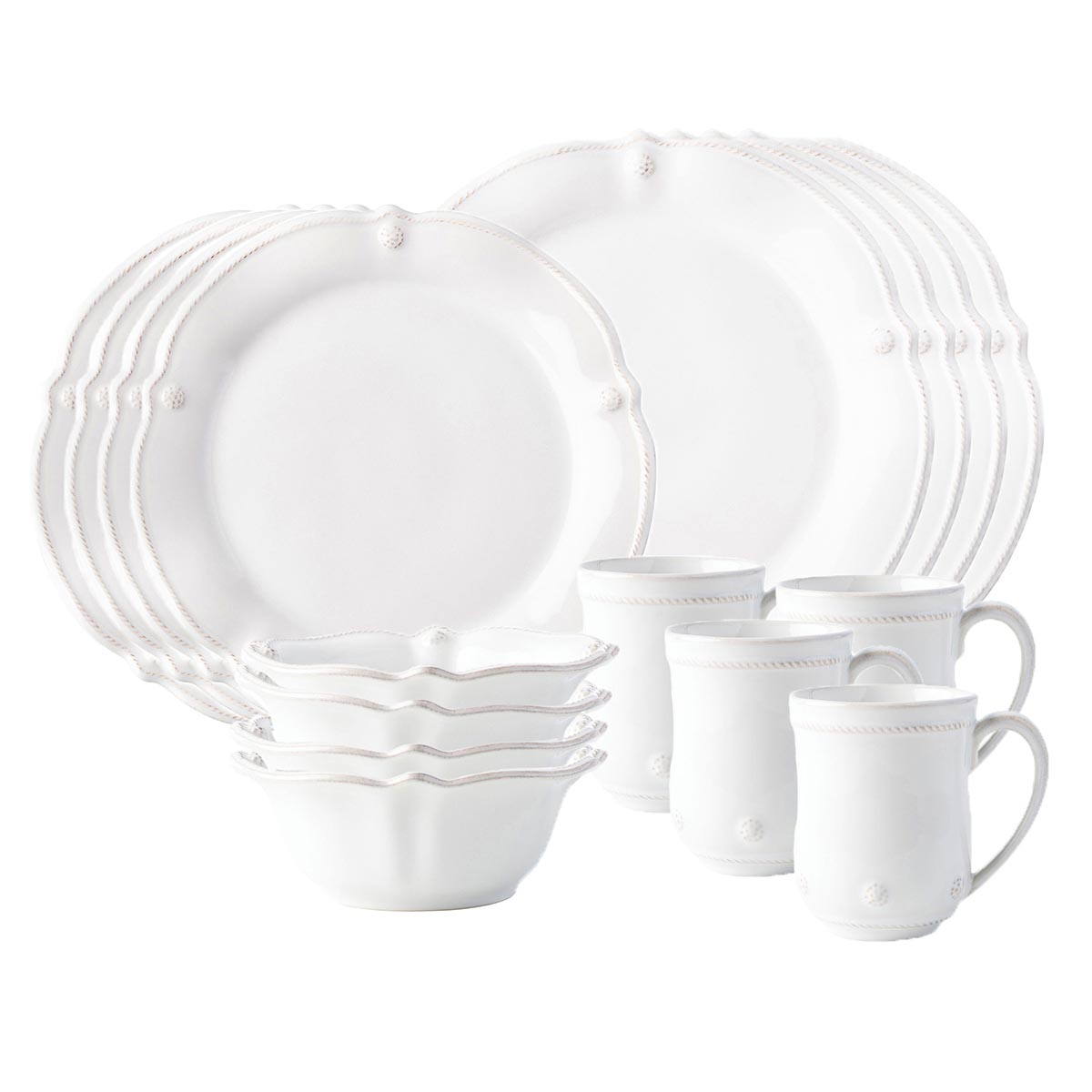 Berry & Thread Flared Place Setting