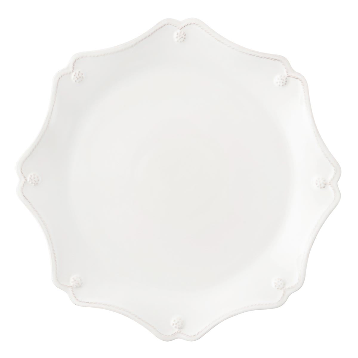 Berry & Thread Scalloped Charger