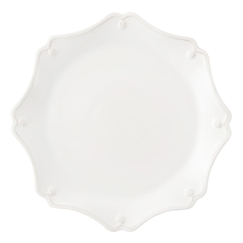 Berry & Thread Scalloped Charger