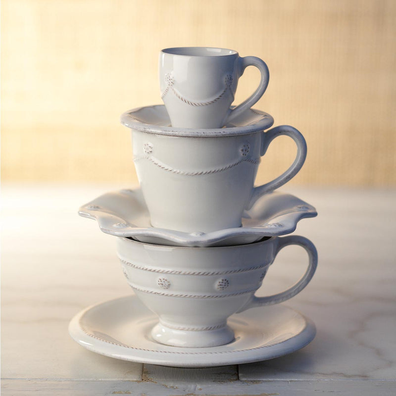 Berry & Thread Scalloped Saucer
