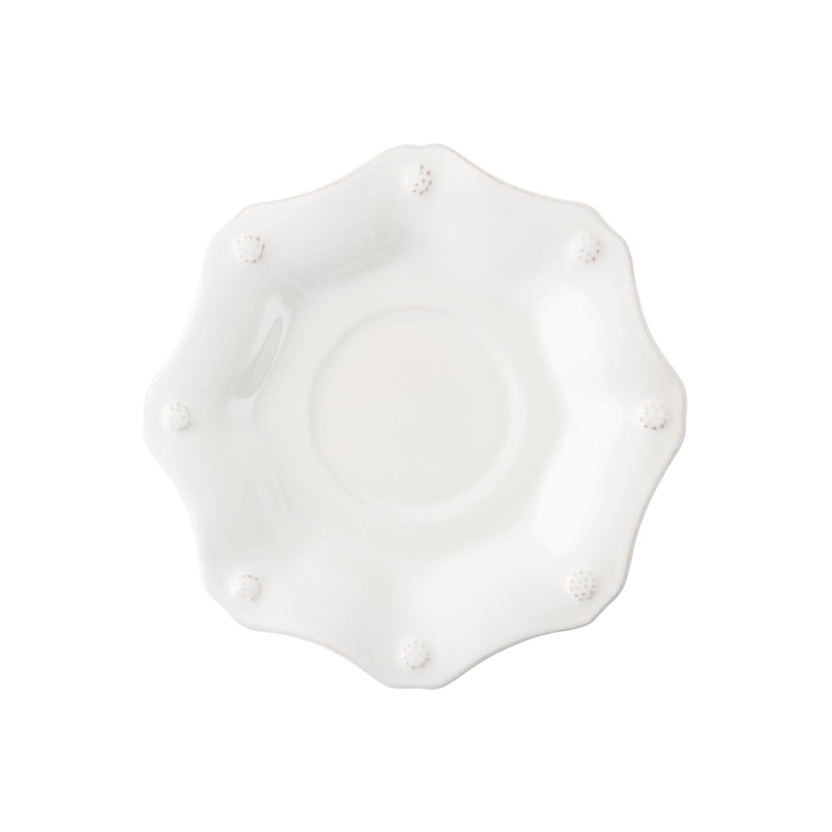 Berry & Thread Scalloped Saucer