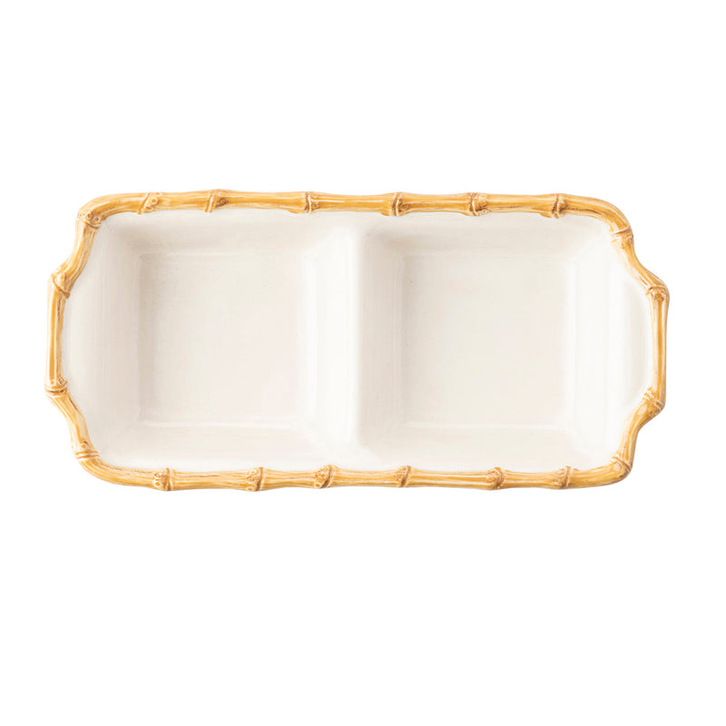 Bamboo 10" Double Section Server
