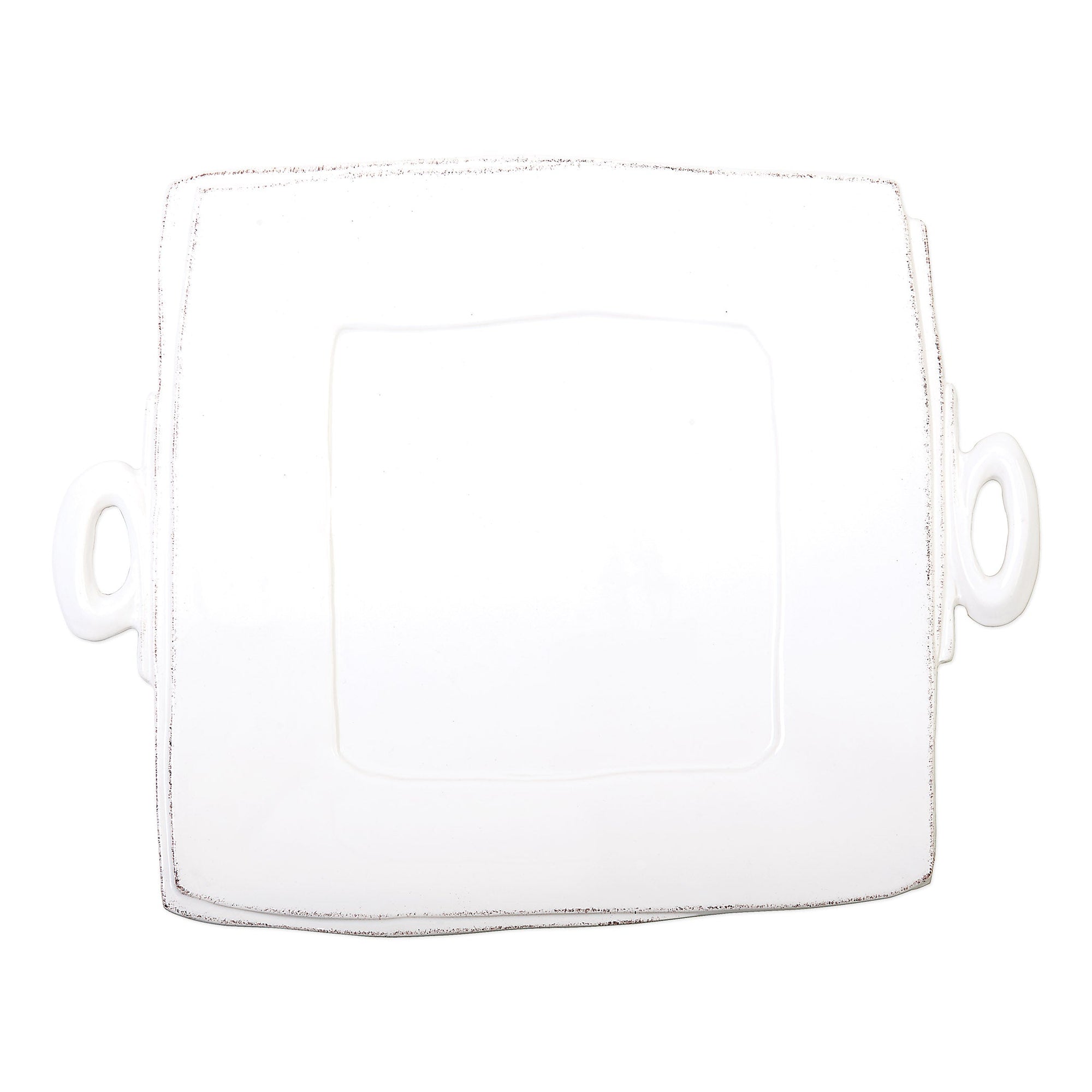 Lastra Handled Square Platter