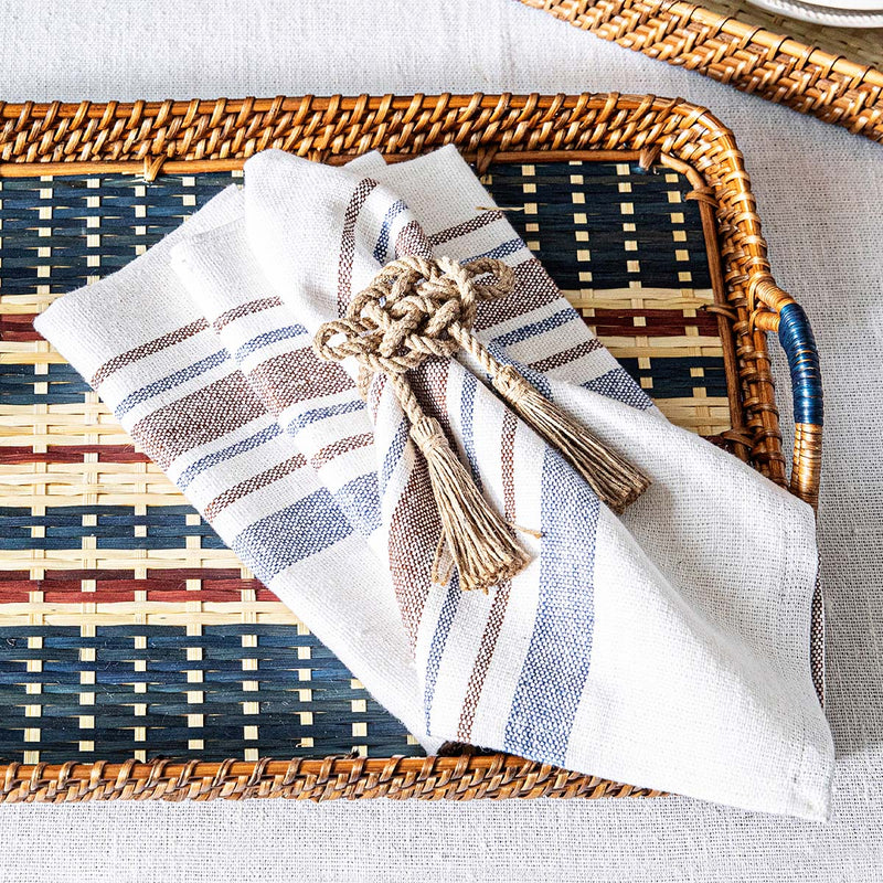 Danish Stripe Napkin, Set of 4