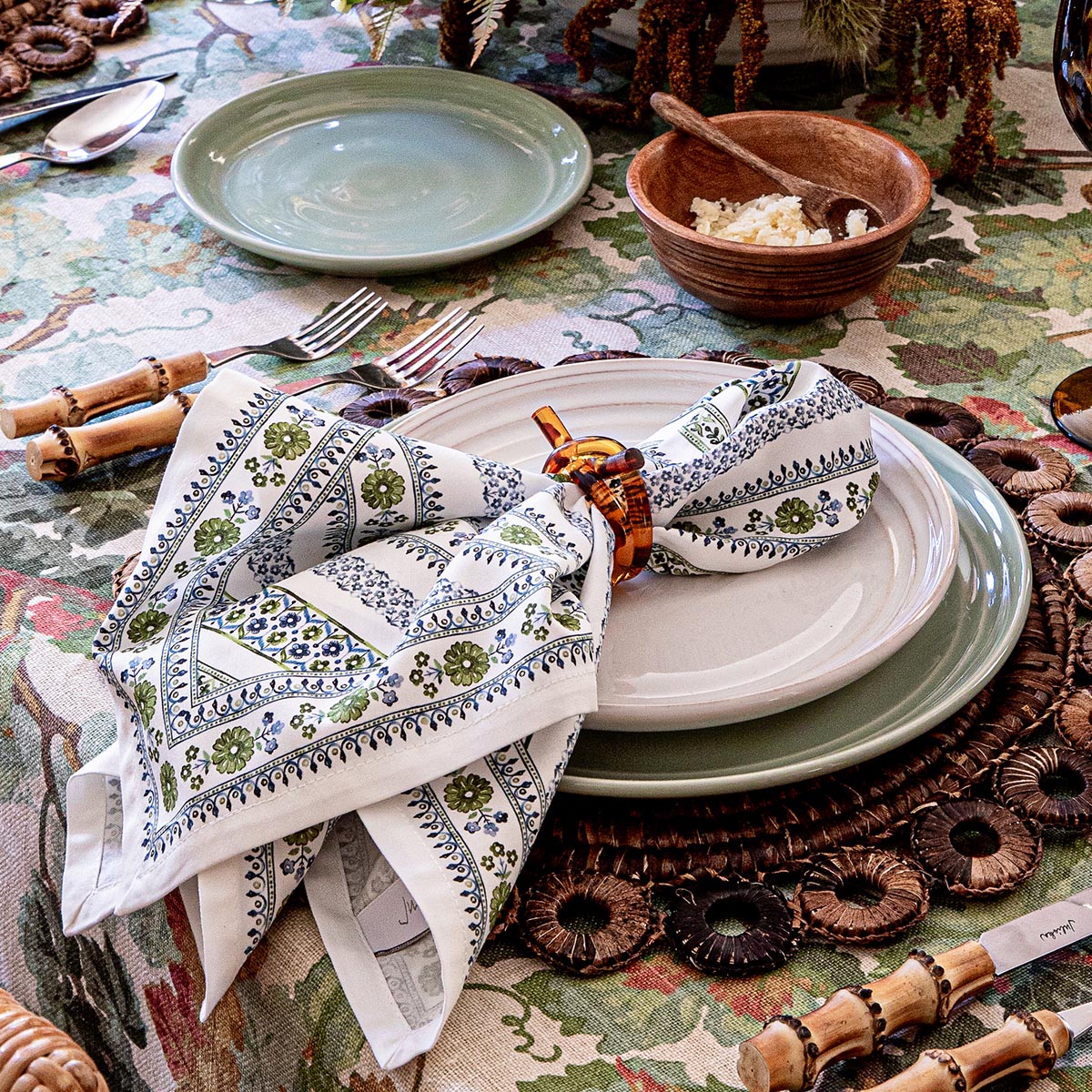 Villa Seville Stripe Napkin