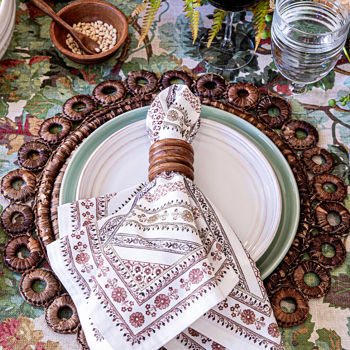 Villa Seville Stripe Napkin