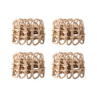 Provence Rattan Whitewash Napkin Ring