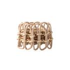 Provence Rattan Whitewash Napkin Ring