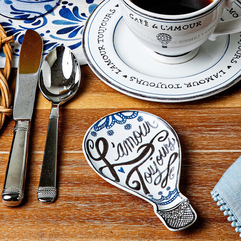 L'Amour Toujours 6" Hot Air Balloon Tray