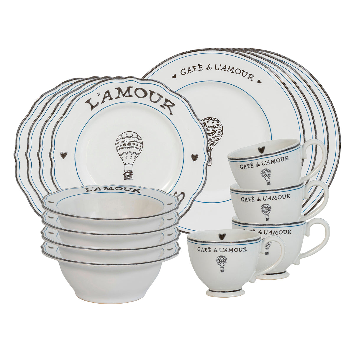 L'Amour Toujours Place Setting