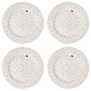 Love You More Dessert/Salad Plate, Set of 4