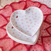 Love You More 7" Heart Tray