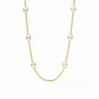 Laguna Gold Stone Station Necklace