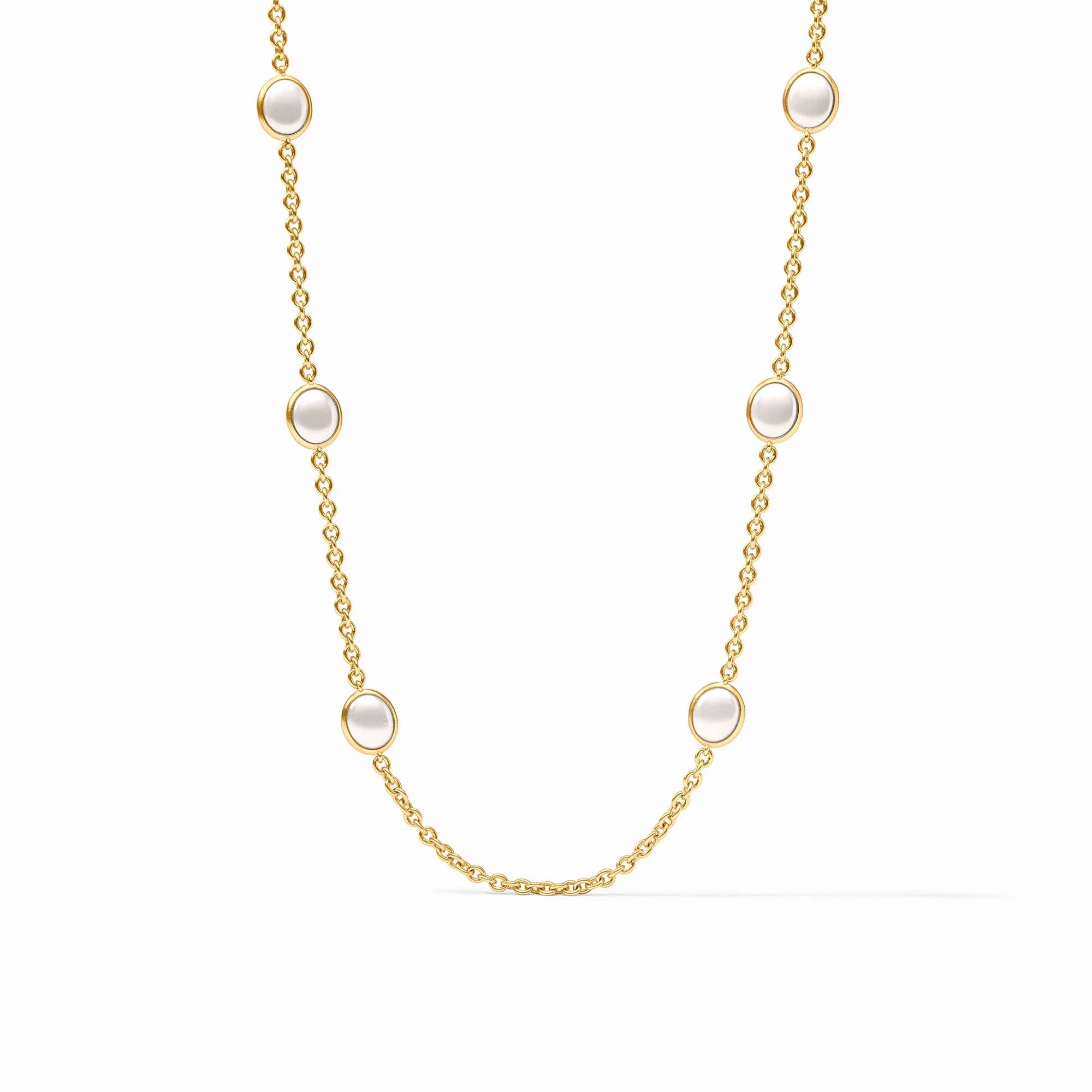 Laguna Gold Stone Station Necklace
