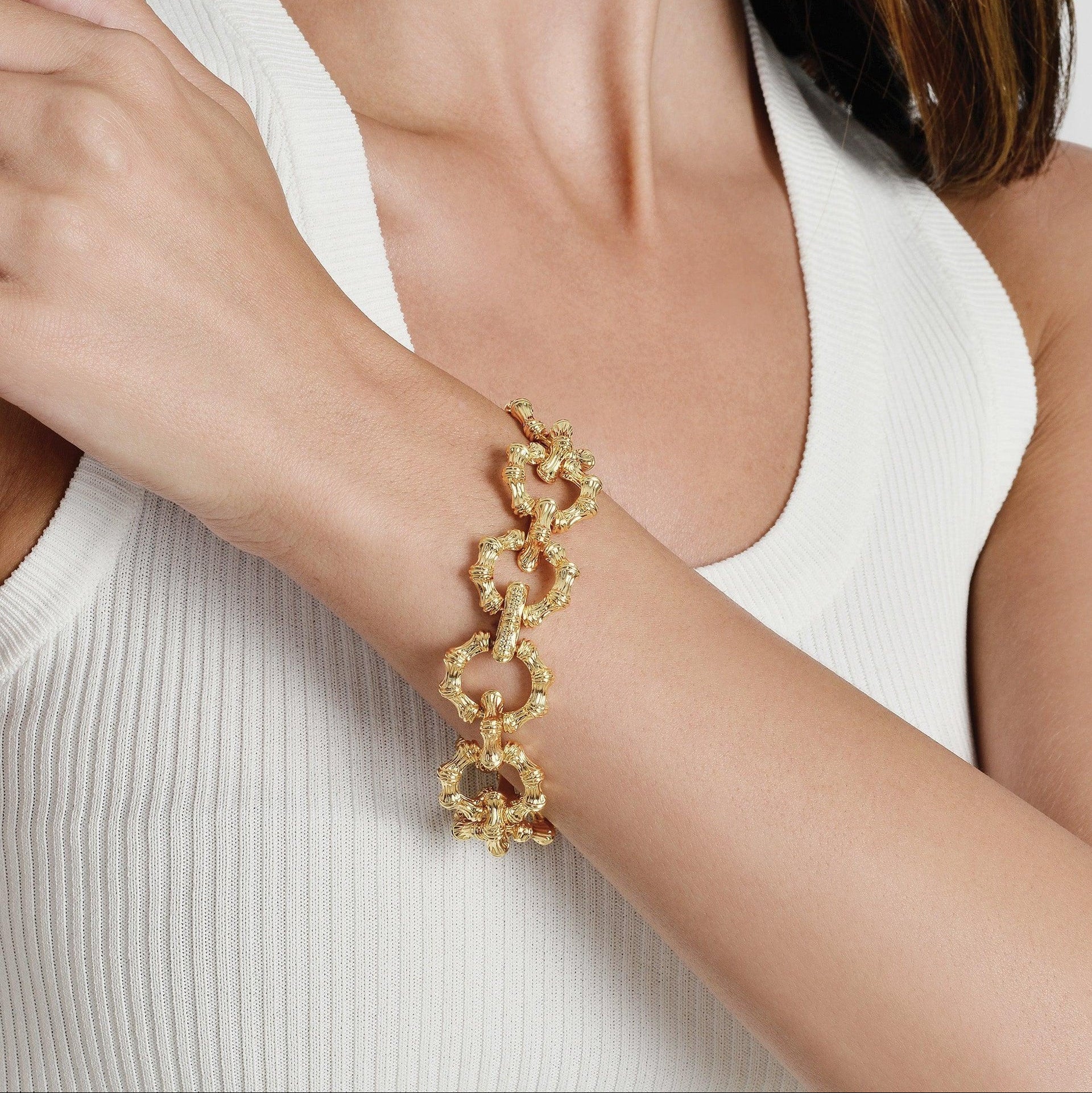 Bamboo Chain Bracelet