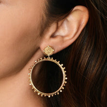 Butterfly Coin Molten Hoops