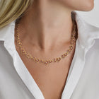 Orchid Pavé Necklace