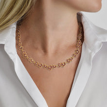 Orchid Pavé Necklace