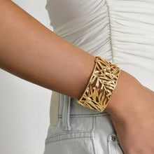 Palm Leaves Cuff