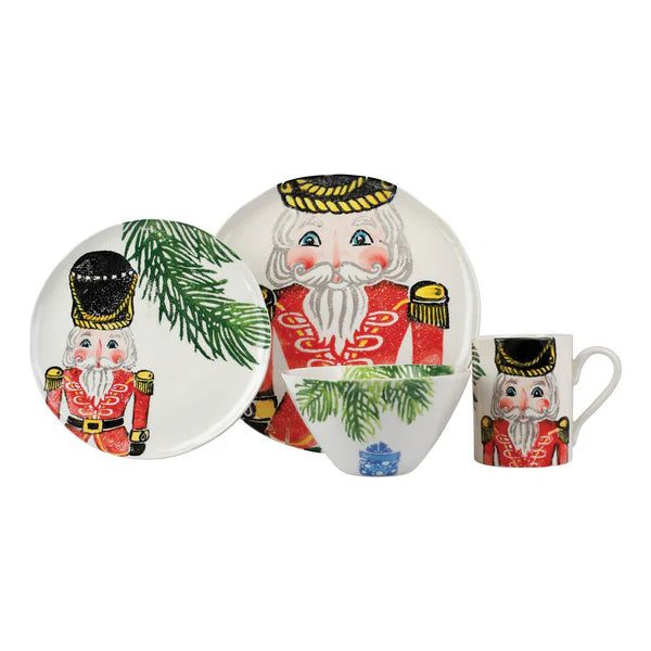 Nutcrackers 4-Piece Place Setting