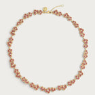 Orchid Pavé Necklace