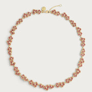 Orchid Pavé Necklace