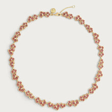 Orchid Pavé Necklace