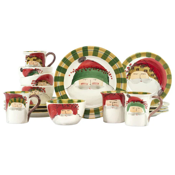 Old St. Nick Assorted 16-Piece Place Setting