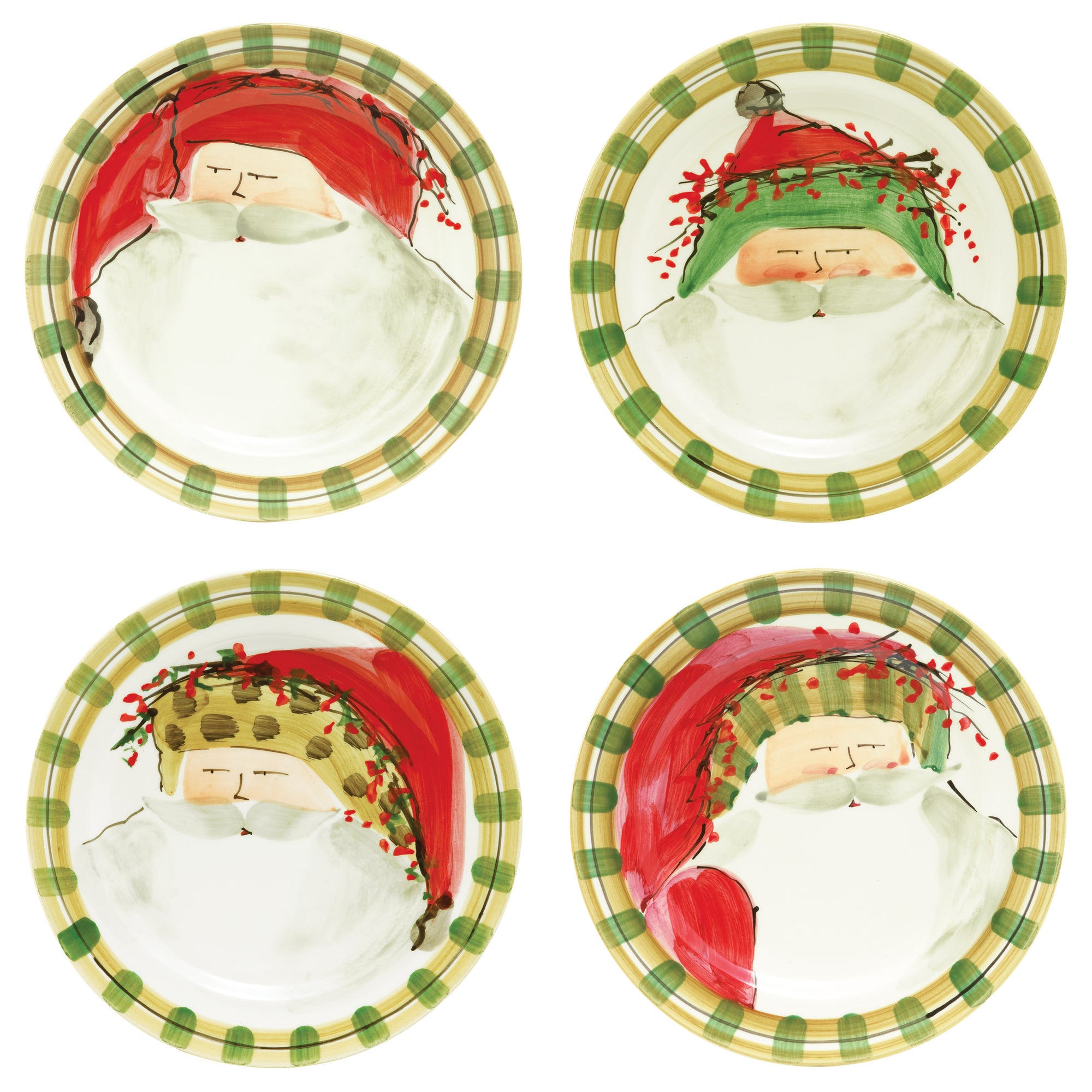 Old St. Nick Assorted Dinner Plates